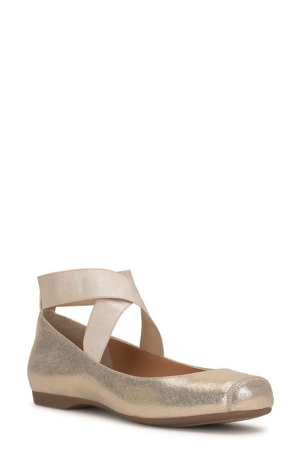 ジェシカシンプソン レディース シューズ パンプス レザー Jessica Simpson Mandalaye Leather Flat Champagne シャンパン