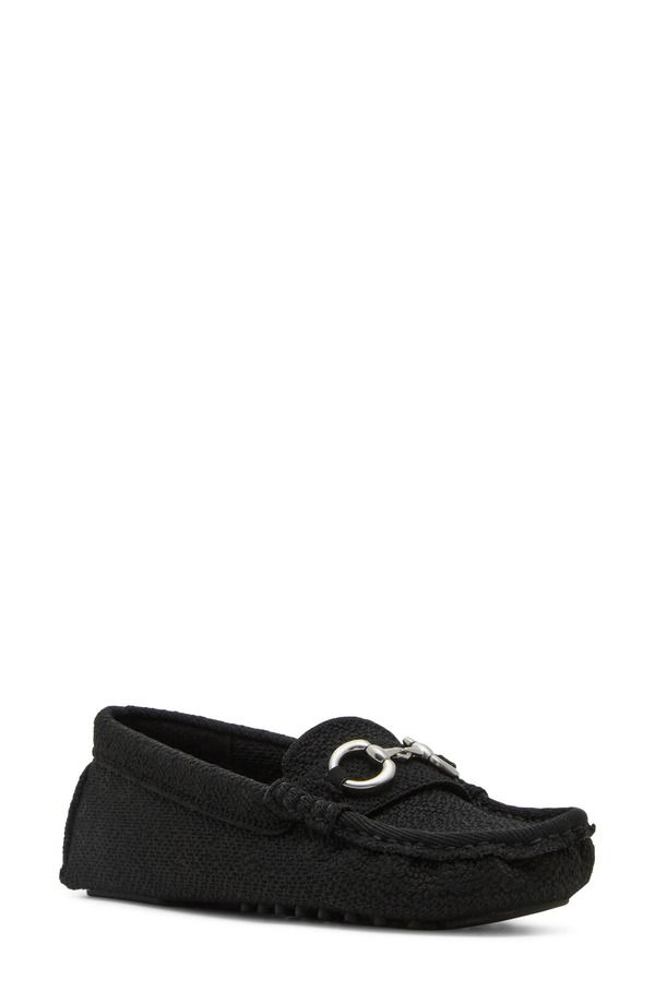 アンクライン レディース シューズ スリッポン・ローファー Anne Klein Chrystie Bit Loafer Blacknit ブラック