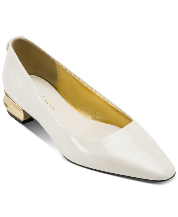 【送料無料】 ダナ キャラン ニューヨーク レディース パンプス シューズ Womens Savita Snip Toe Flats Ivory