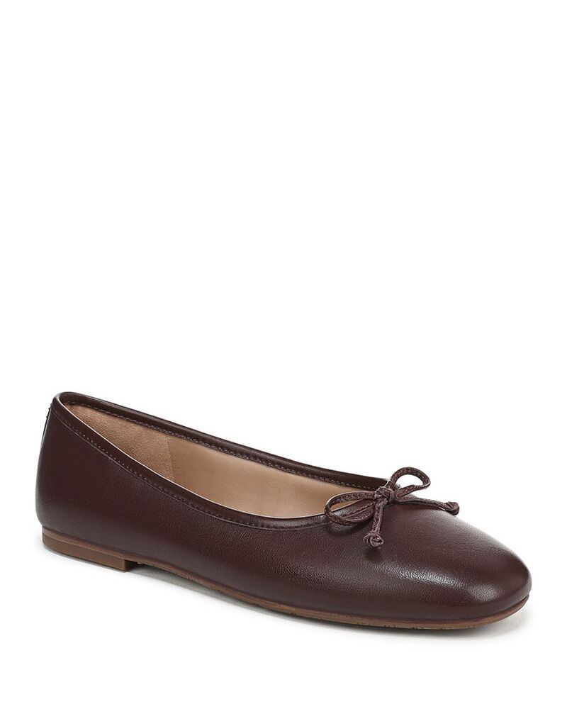サムエデルマン レディース シューズ パンプス Sam Edelman Womens Alie Ballet Flats Brown Leather ブラウン