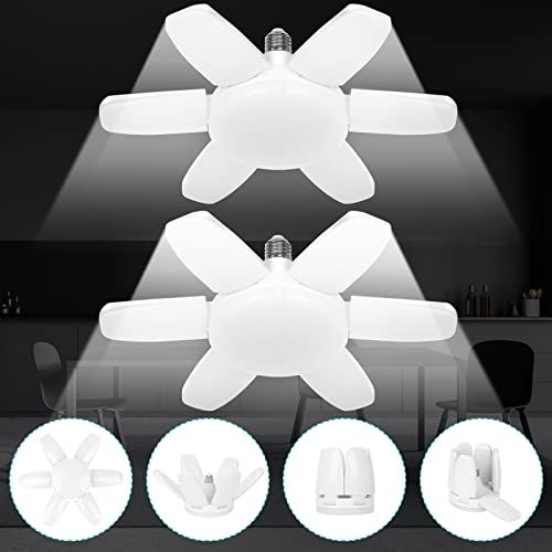 ペンダントライト ガレージライト 120W 2個 LEDライト 屋内 13000lm LED電球 6500K 角度調節可能 折りたたみ式 天井照明 取付簡単 工事不要 車庫 倉庫 納戸 作業灯 昼白色as 69728a4c