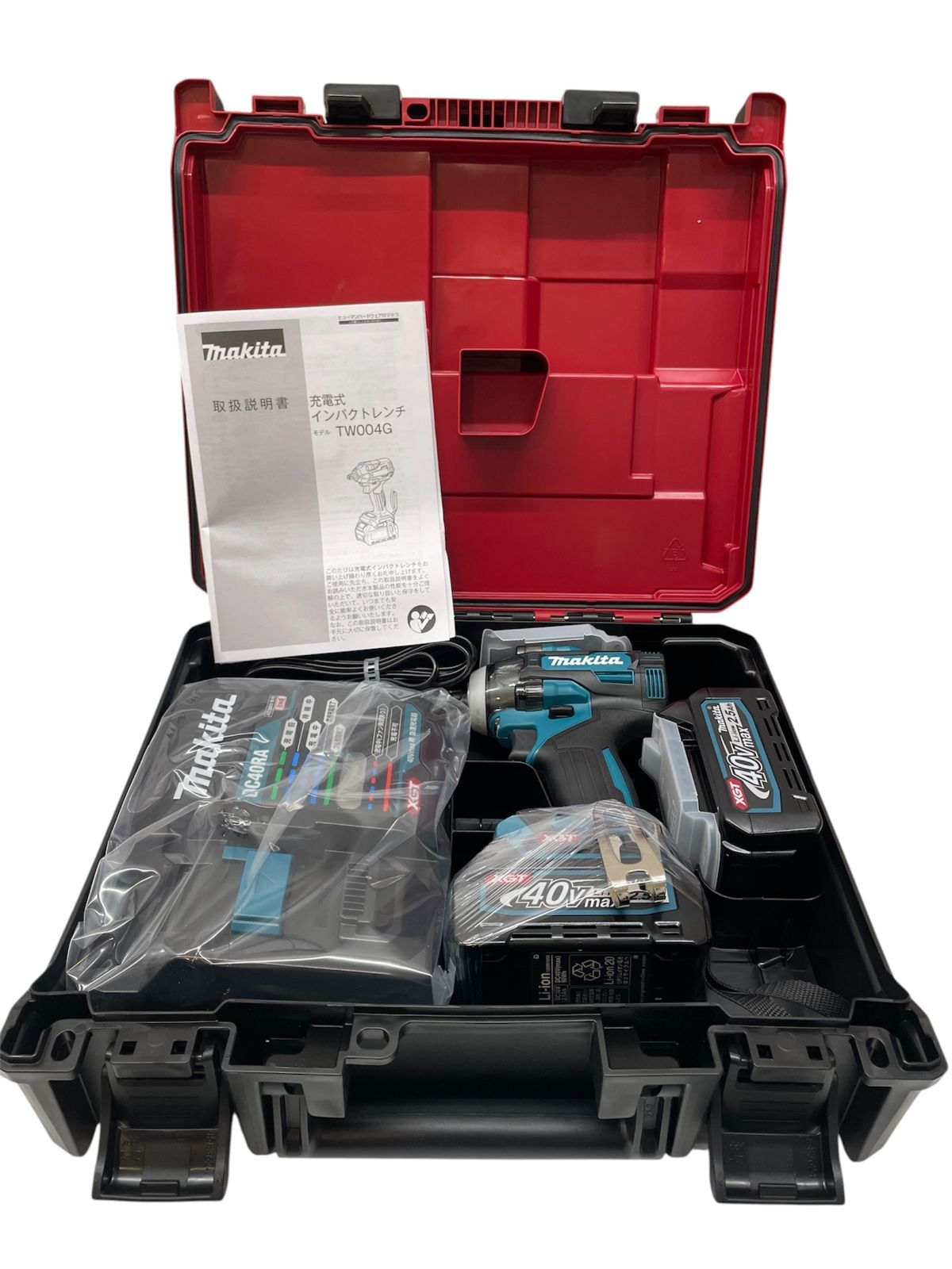 【管理番号-SK】領収書発行可能　makita マキタ 充電式インパクトレンチ 40V TW004GRDX 未使用 現状品