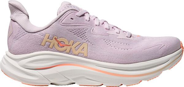 ホカオネオネ レディース シューズ スニーカー HOKA Womens Clifton 10 Running Shoes LilacreamTangerine Glow クリーム