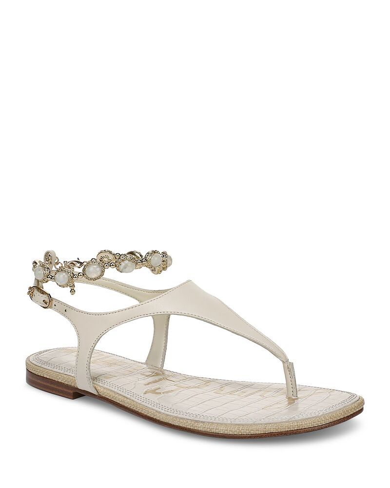 サムエデルマン レディース シューズ サンダル Sam Edelman Womens Canna 2 Embellished Sandals Modern Ivory アイボリー