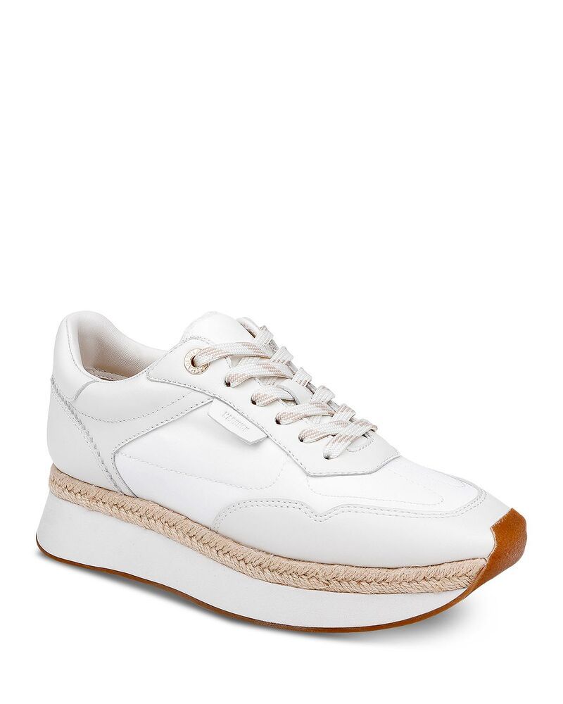 ラジャンス レディース シューズ スニーカー LAGENCE Womens Ivone II Running Sneakers White Leather ホワイト