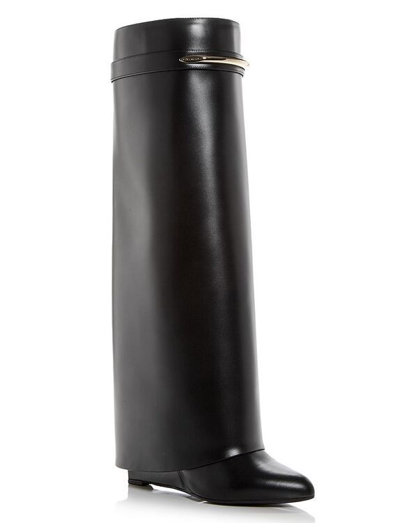 ジバンシー レディース シューズ ブーツ・レインブーツ トール Givenchy Womenshark Tall Boots Black ブラック 367,110円