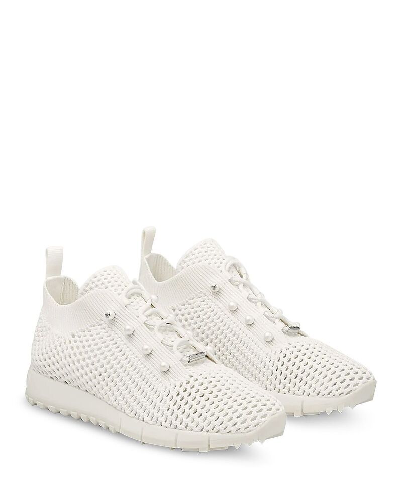 ジミーチュー レディース シューズ スニーカー Jimmy Choo Womens Velesneakers Latte