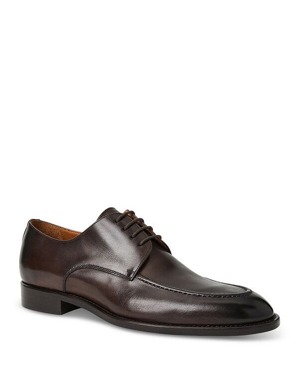 ブルーノマグリ メンズ シューズ ドレスシューズ オックスフォード ワンピース レース Bruno Magli Mens Santino Lace Up Oxford Dress Shoes Brown ブラウン