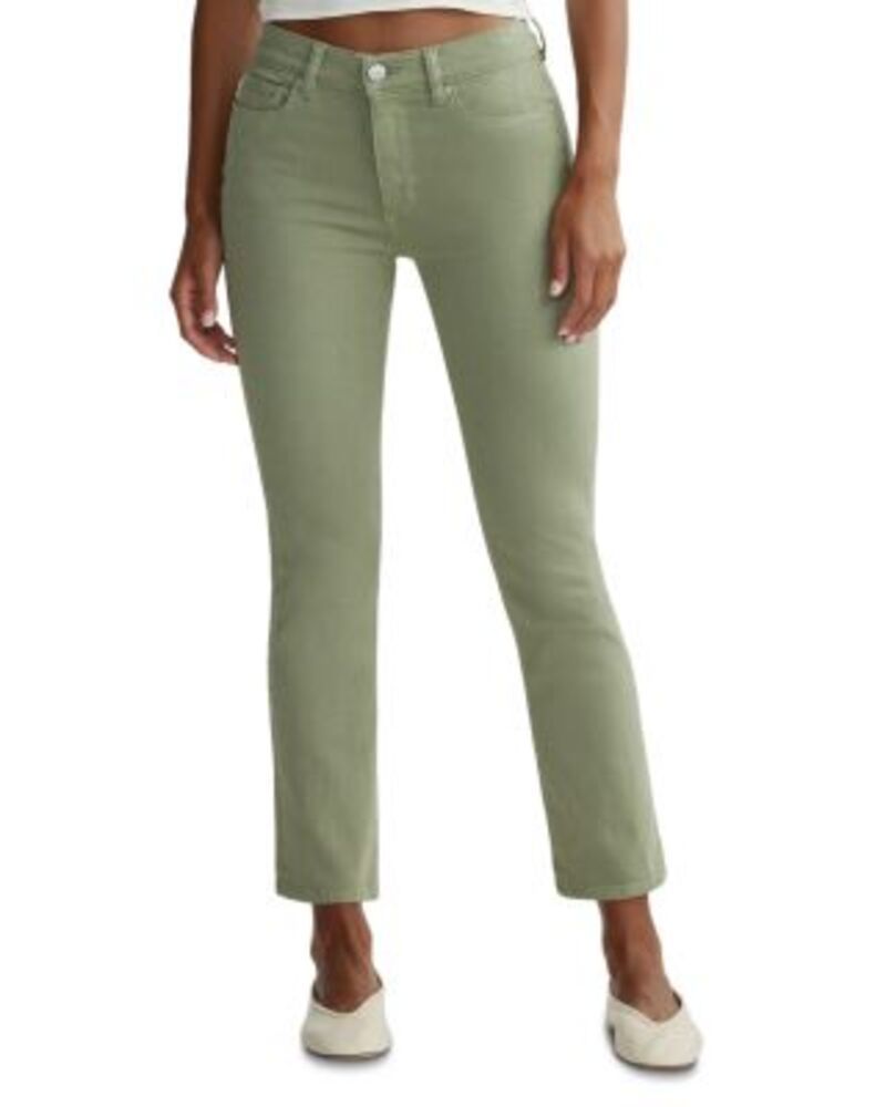 ディーエル 1961 レディース ボトムス デニムパンツ アンクル ジーンズ DL1961 Mara Mid Rise Instasculpt Straight Ankle Jeans in Supergreen