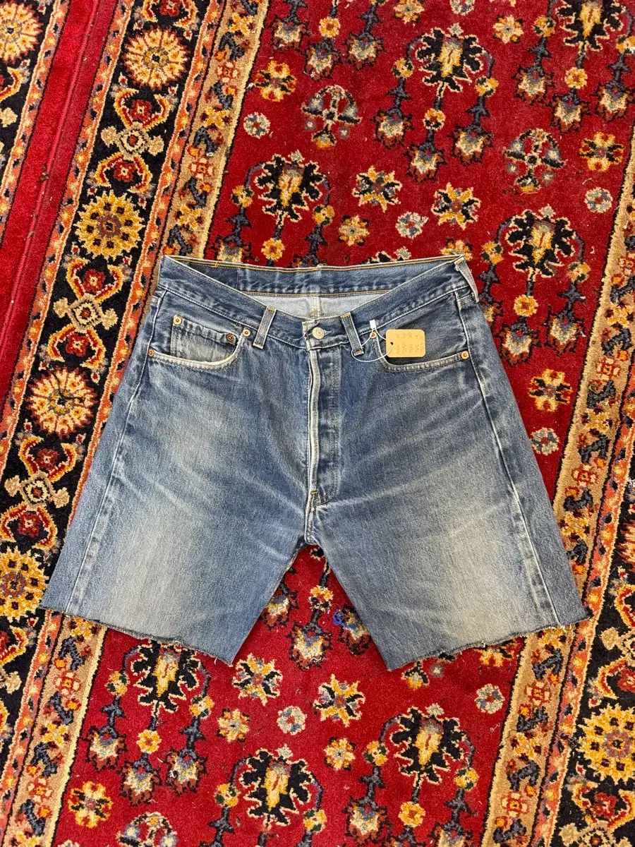 90s ヴィンテージ リーバイス 501 カットオフ デニム ハーフパンツ W34
