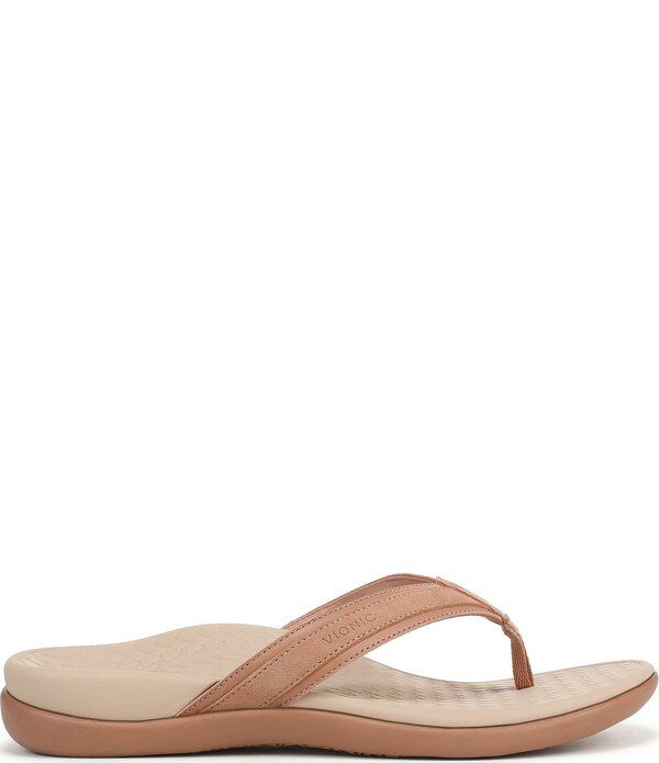 バイオニック レディース シューズ サンダル スエード Vionic Tide 20 Suede Thong Sandals Mocha Mousse モカ