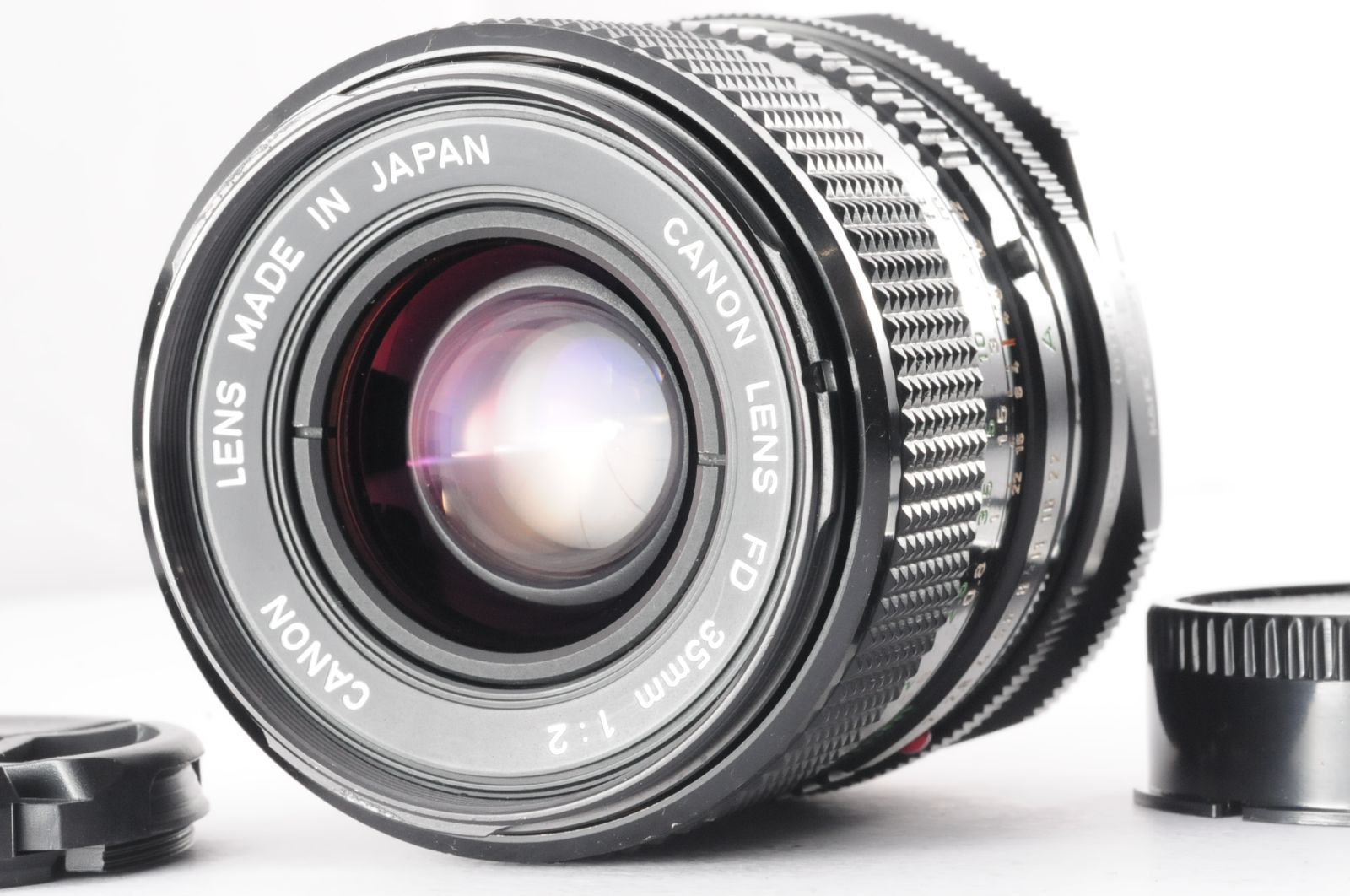 キャノン Canon New FD NFD 35mm F2 1:2 MF マニュアル カメラレンズ #32410