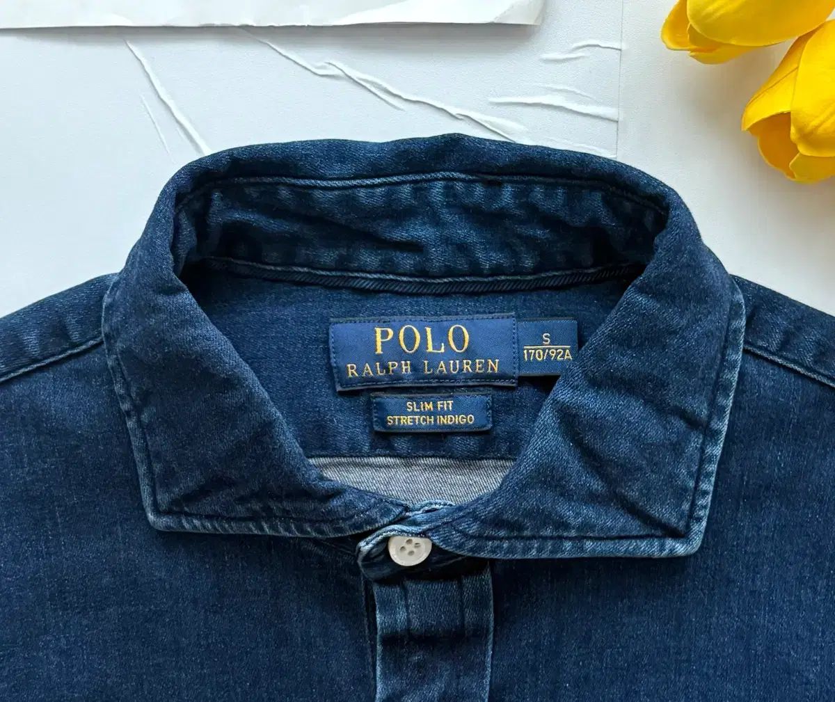 POLO RALPH LAUREN インディゴ デニム シャツ POLO RALPH LAUREN インディゴ デニム シャツ