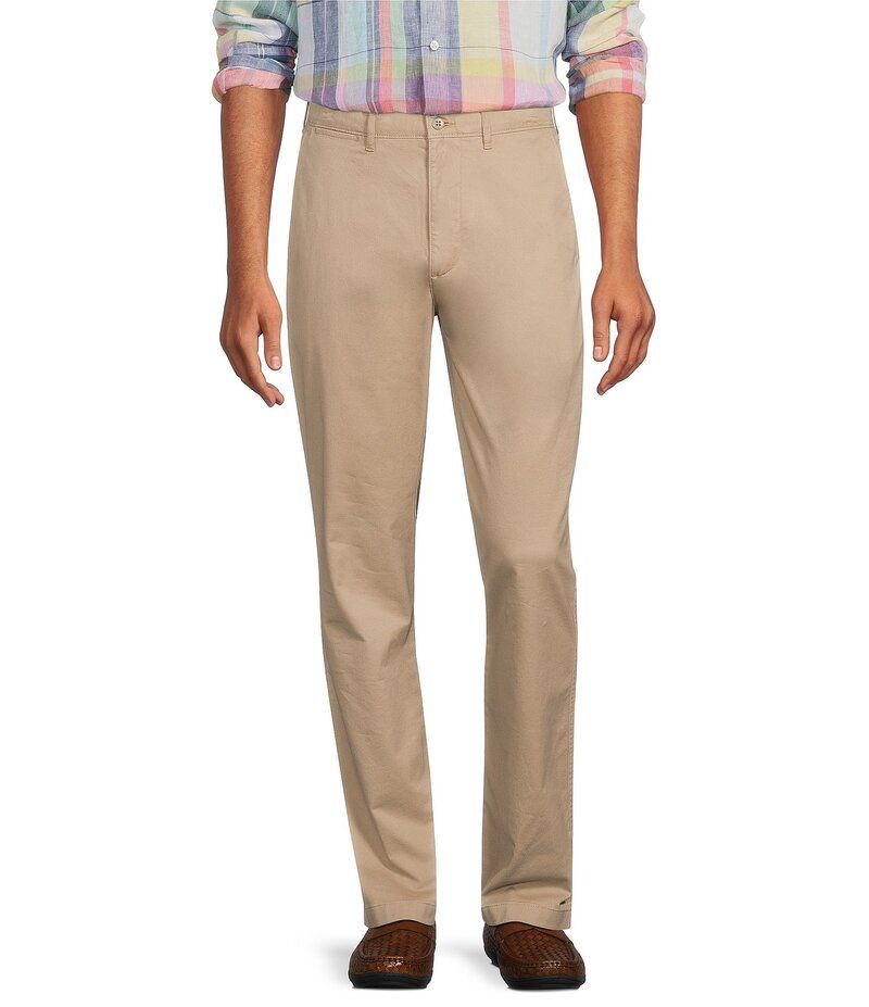 ダニエル クレミュ メンズ ボトムス カジュアルパンツ パンツ Cremieux Blue Label Madison Classic Fit Comfort Stretch FlatFront Twill Chino Pants Khaki カーキ