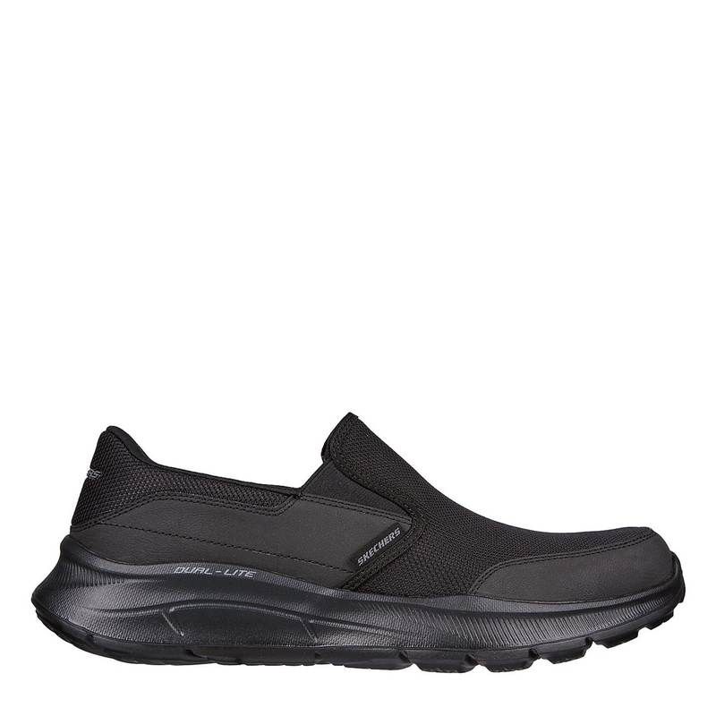 スケッチャーズ メンズ シューズ スニーカー リラックスフィット Skechers Relaxed Fit Equalizer 50 Persistable Trainers Sn00 Black ブラック