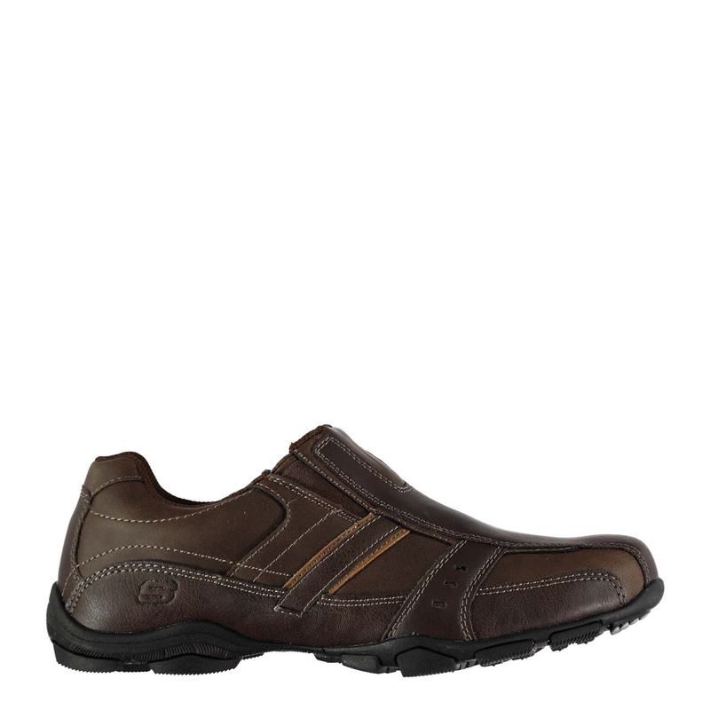 スケッチャーズ メンズ シューズ スニーカー Skechers Casual Slip On Shoes Mens Brown ブラウン 17,610円