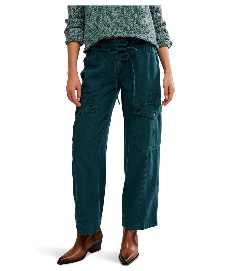 フリーピープル レディース ボトムス カジュアルパンツ Free People We The Free Park Ave Pantsea Moss