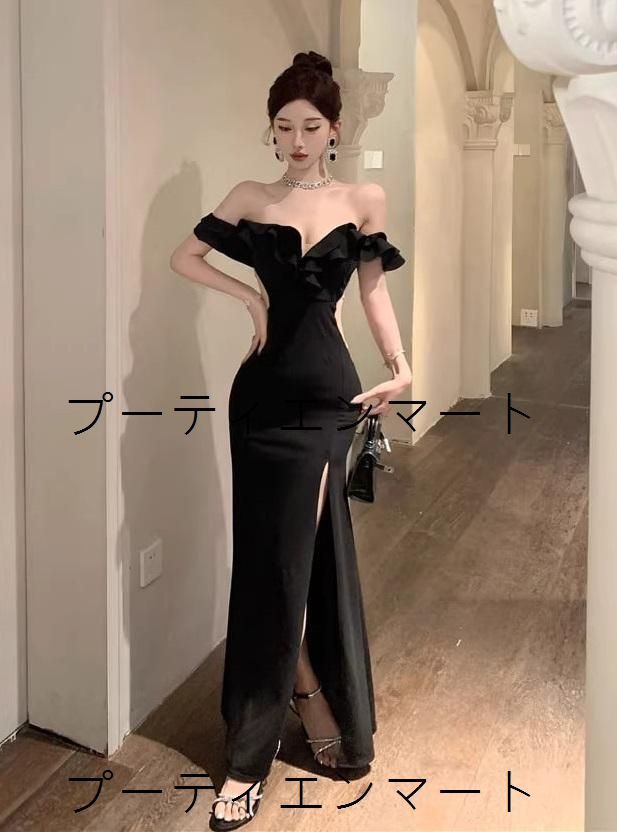 人気商品 キャバドレス オフショルダー タイト フリル パーティー セクシー 上品見え 華やか 高見え 体型カバー 脚長効果 写真映え お呼ばれ 二次会 同窓会 デートにも 旬トレンド 人気商品 キャバドレス オフショルダー タイト フリル パーティー セクシー 上品見え 華やか 高見え 体型カバー 脚長効果 写真映え お呼ばれ 二次会 同窓会 デートにも 旬トレンド