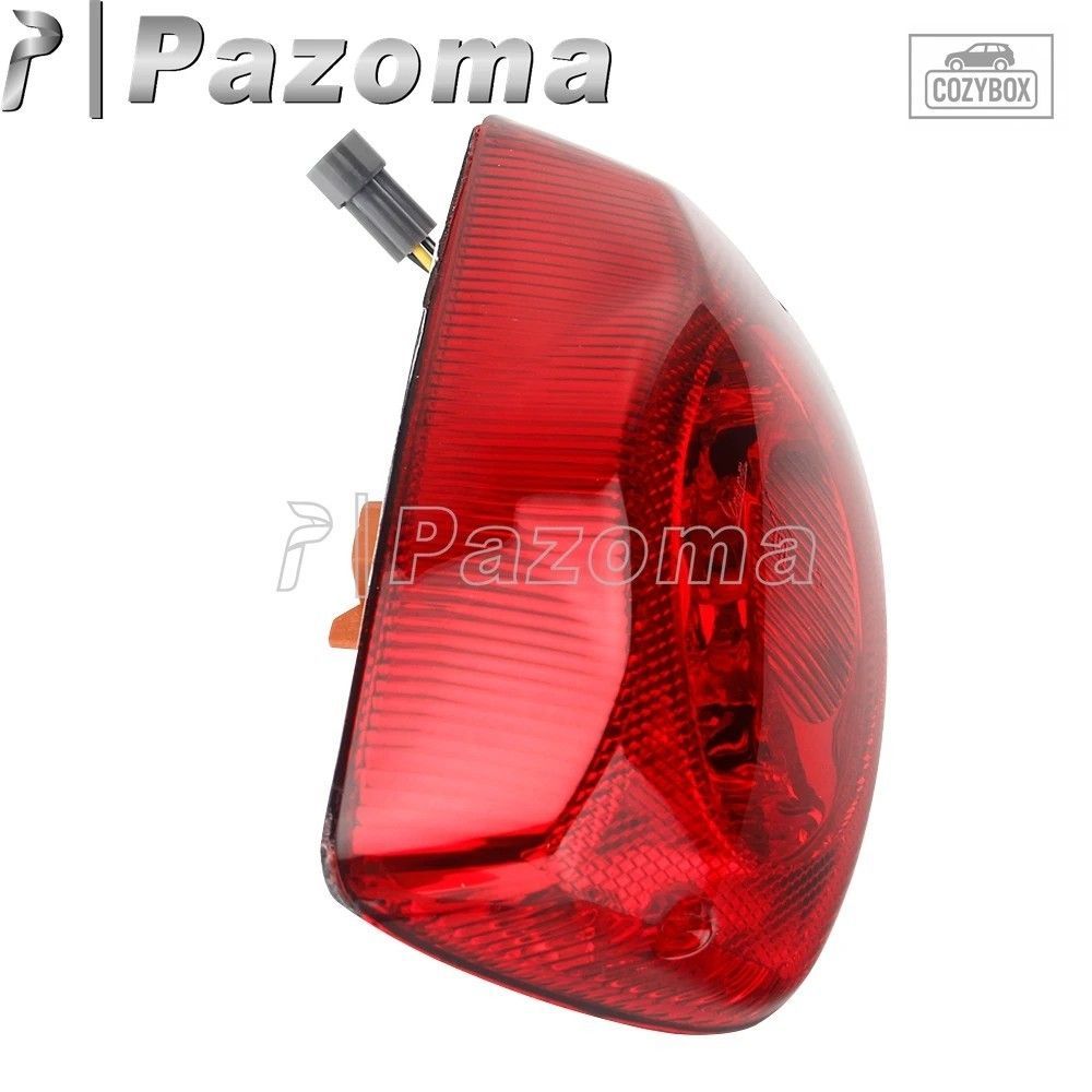 12V オートバイリアランプレッド テールライト ブレーキ ウインカー LX 50 125 150 S 12V オートバイリアランプレッド テールライト ブレーキ ウインカー LX 50 125 150 S