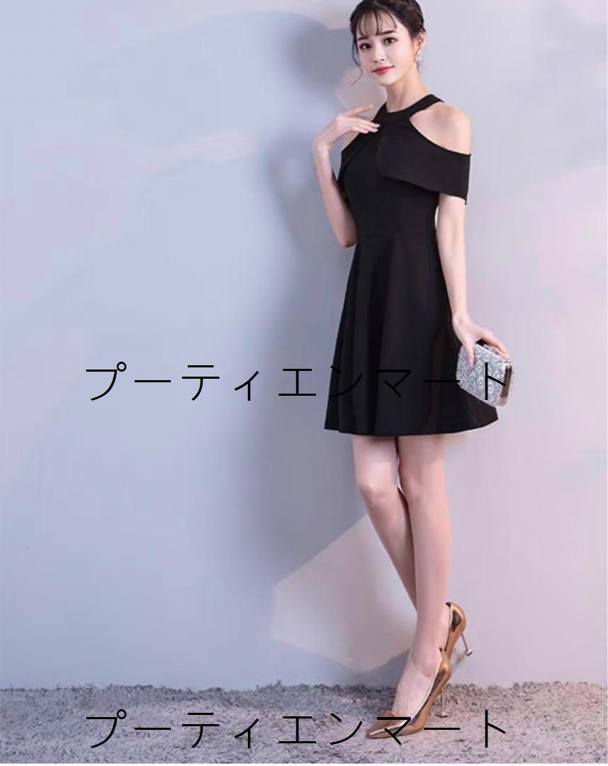 人気商品 26年新作｜美しいミニドレス★シンプルデザインながら華奢見え★Aライン｜ミニ丈・Aライン｜結婚式 二次会 お呼ばれ パーティー｜ドレス｜高見え｜美シルエット｜着痩せ｜体型カバー｜上品｜華やか｜エレガント｜セクシー