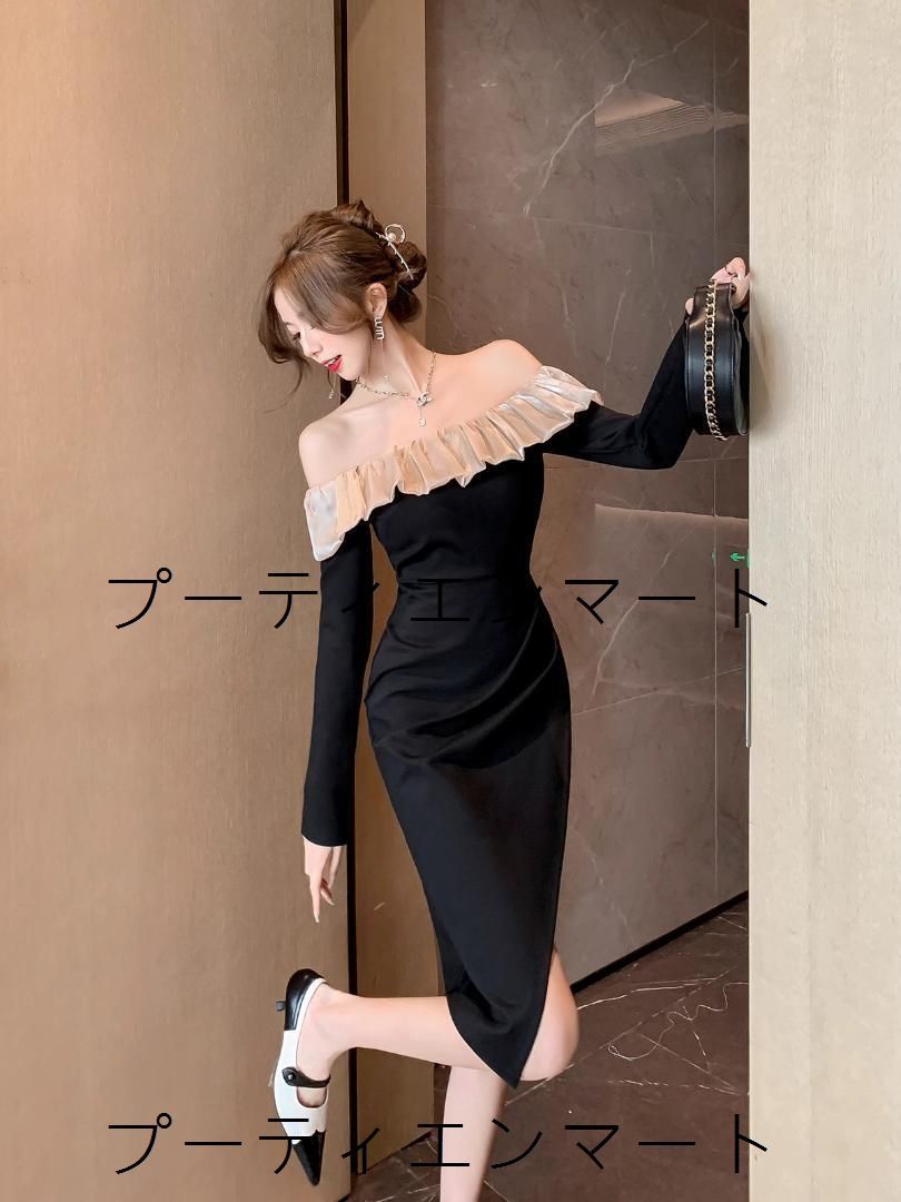 人気商品 キャバドレス ひざ丈 タイト オフショルダー スリット ナイト 結婚式 二次会 同窓会 披露宴 パーティー 成人式 お呼ばれ 上品 裏地あり サイズ S M L XL 人気商品 キャバドレス ひざ丈 タイト オフショルダー スリット ナイト 結婚式 二次会 同窓会 披露宴 パーティー 成人式 お呼ばれ 上品 裏地あり サイズ S M L XL