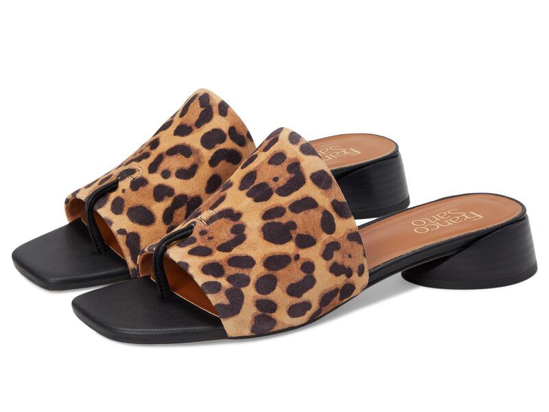 フランコサルト レディース シューズ ヒール Franco Sarto Loran Leopard Print アニマル