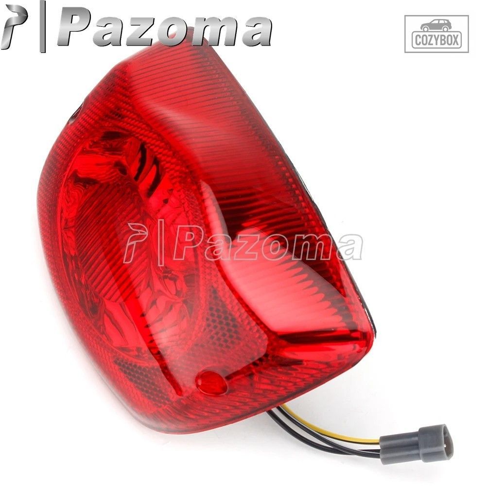 12V オートバイリアランプレッド テールライト ブレーキ ウインカー LX 50 125 150 S 12V オートバイリアランプレッド テールライト ブレーキ ウインカー LX 50 125 150 S
