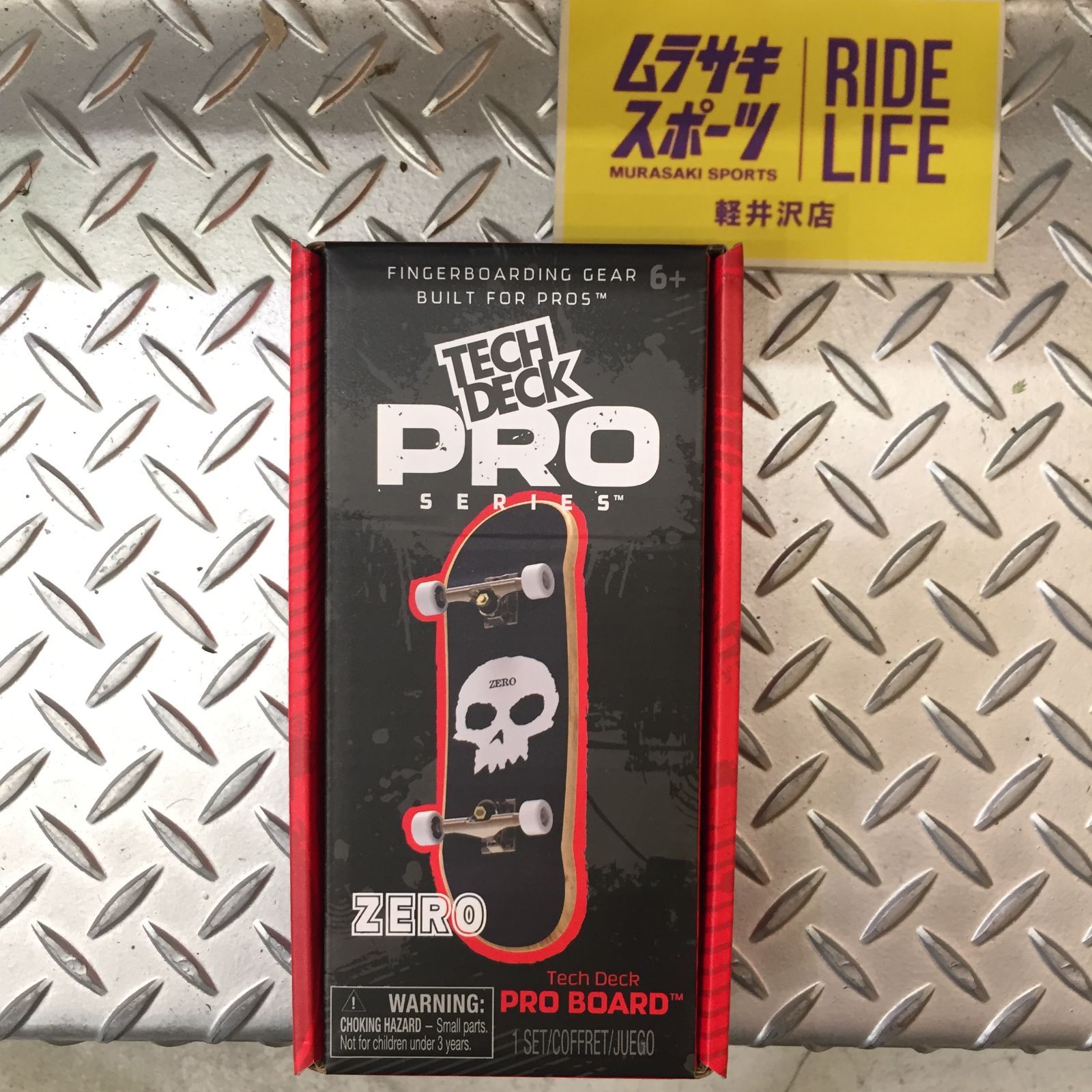 送料込【ムラスポ公式】 TECK DECK SERIES 「ZERO」 FINGERBOARD 指スケ プロシリーズ ムラスポ ムラサキスポーツ