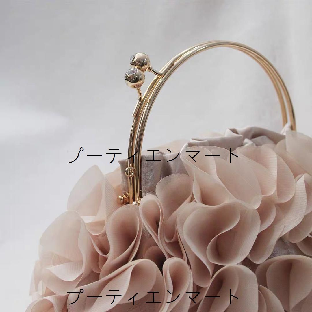 人気商品 26年新作｜パーティーーバッグ 花びらデザイン★レディース 結婚式 パーティーー｜結婚式 二次会 お呼ばれ パーティー クラッチ｜パーティーバッグ｜高見え｜美シルエット｜着痩せ｜体型カバー｜上品｜華やか｜エレガント