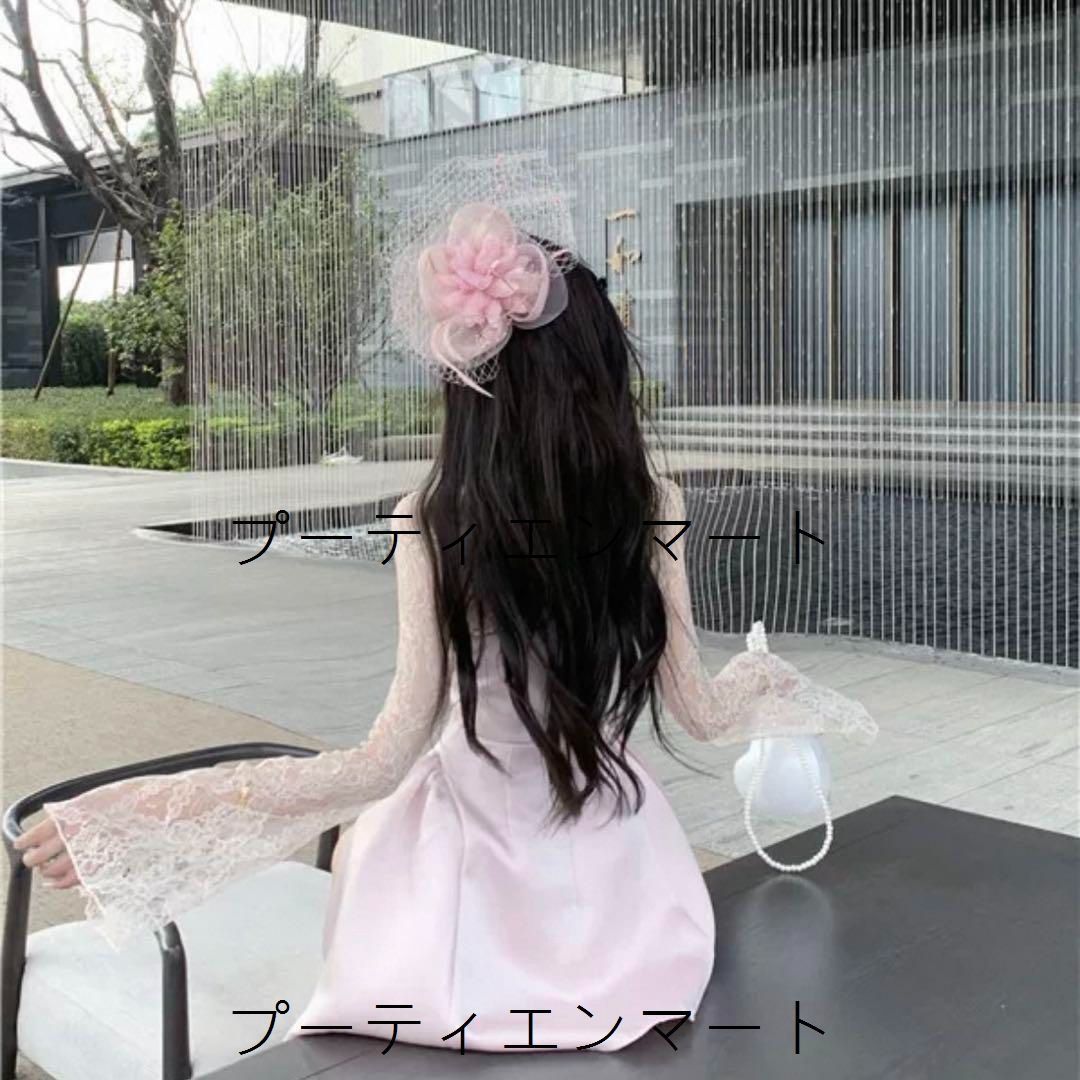 人気商品 淡ピンクレースミニドレス 結婚式&パーティー用魅力的なベルスリーブ 人気商品 淡ピンクレースミニドレス 結婚式&パーティー用魅力的なベルスリーブ