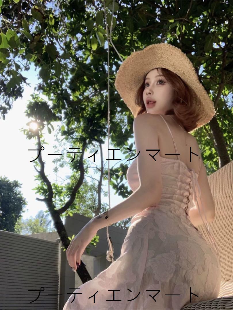 人気商品 リゾート映え♪ピンク花柄ロングワンピース 春夏用 人気商品 リゾート映え♪ピンク花柄ロングワンピース 春夏用