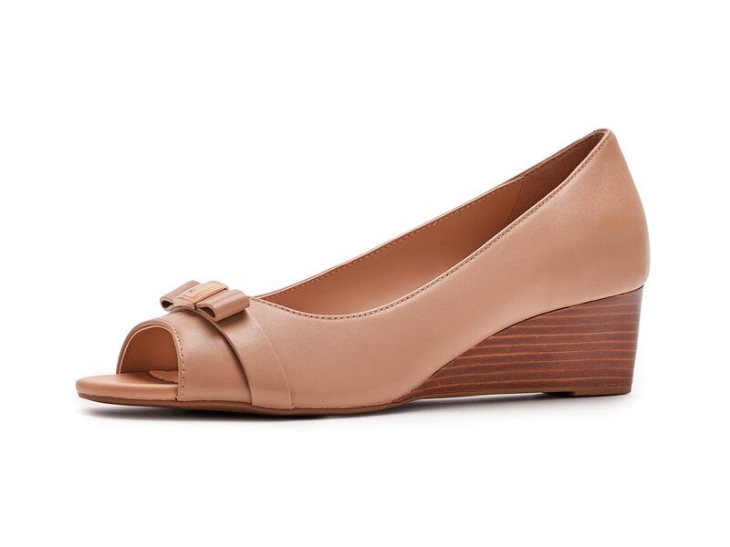 コールハーン レディース シューズ ヒール Cole Haan Goto Malta Peep Toe Bow Tuscan Sand Lea サンド
