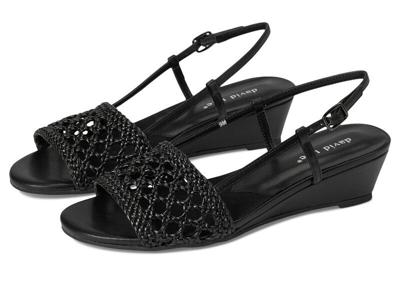 ダイビッドテイト レディース シューズ ヒール David Tate Danza Black ブラック