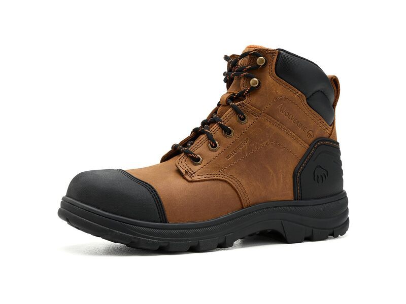 ウルヴァリン メンズ シューズ ブーツ・レインブーツ キャップ Wolverine Carlsbad CapToe 6 Tan タン