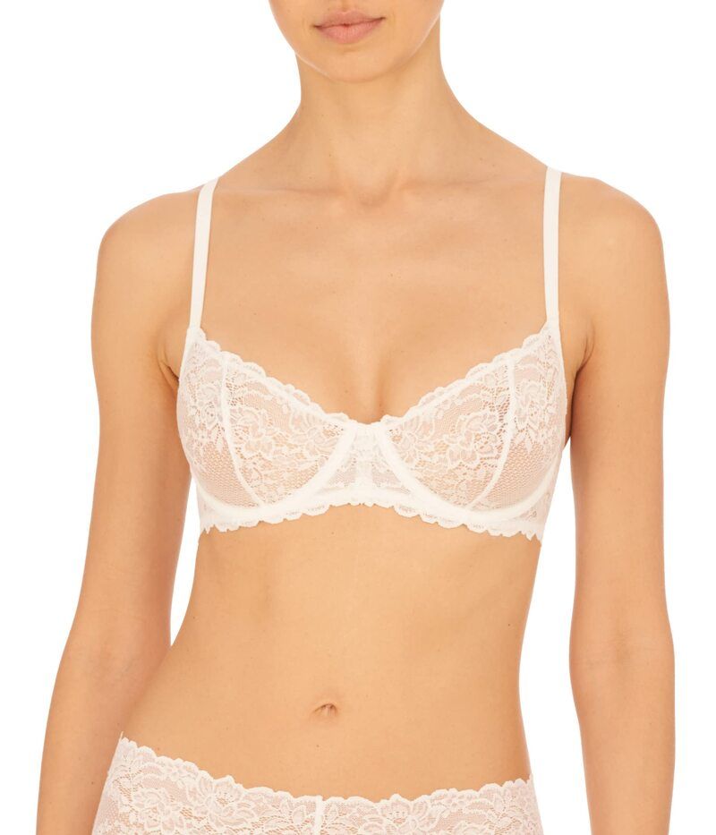 ナトリ レディース アンダーウェア ブラジャー Natori Heavenly Convertible Balconette Underwire White ホワイト