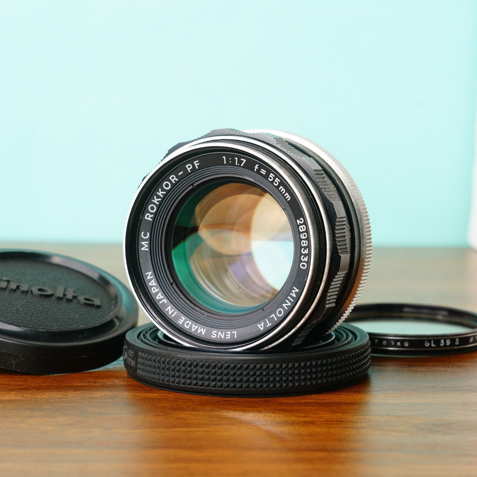 ミノルタ MC ROKKOR-PF 55mm f1.7 オールドレンズ 278