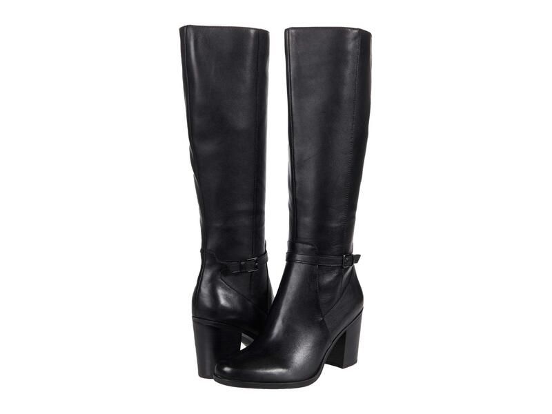 ナチュライザー レディース シューズ ブーツ・レインブーツ Naturalizer Kalina Black Leather ブラック