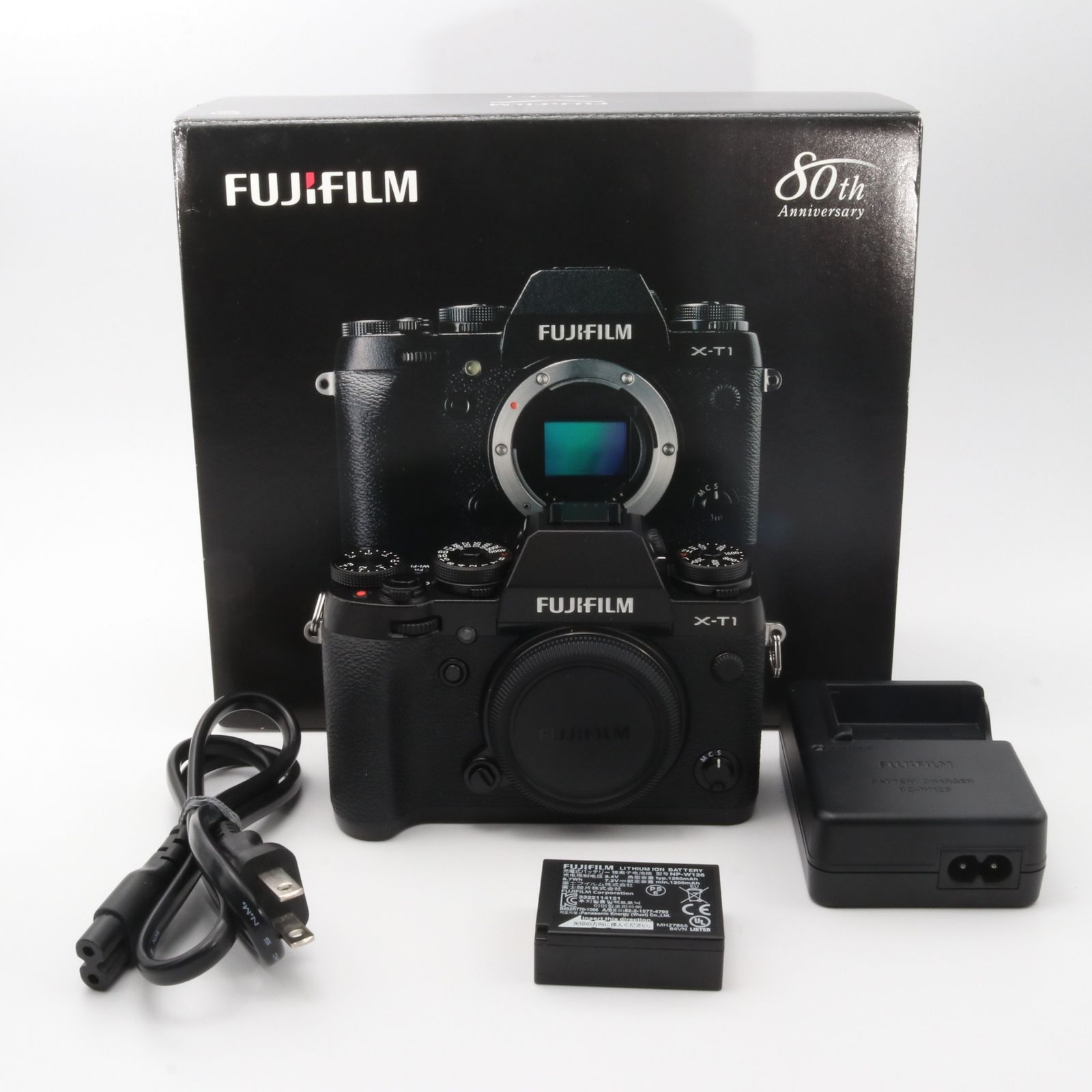 【シャッター回数：1280回】FUJIFILM X-T1 ブラック ミラーレス一眼 〔FUJIFILM X マウント〕