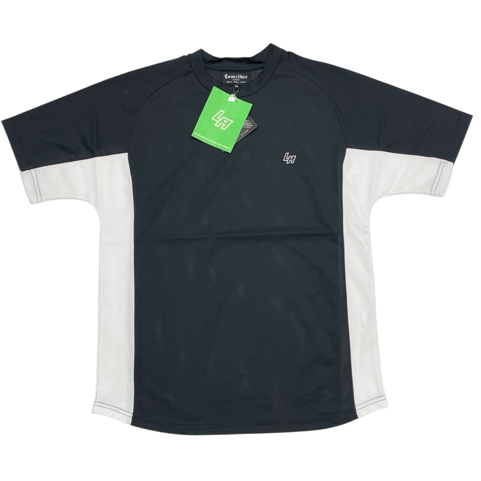 未使用品 黒白 Mサイズ Lowrider ローライダー ゲームシャツ Tシャツ COOL MAX 90s 00s 裏原 デッドストック