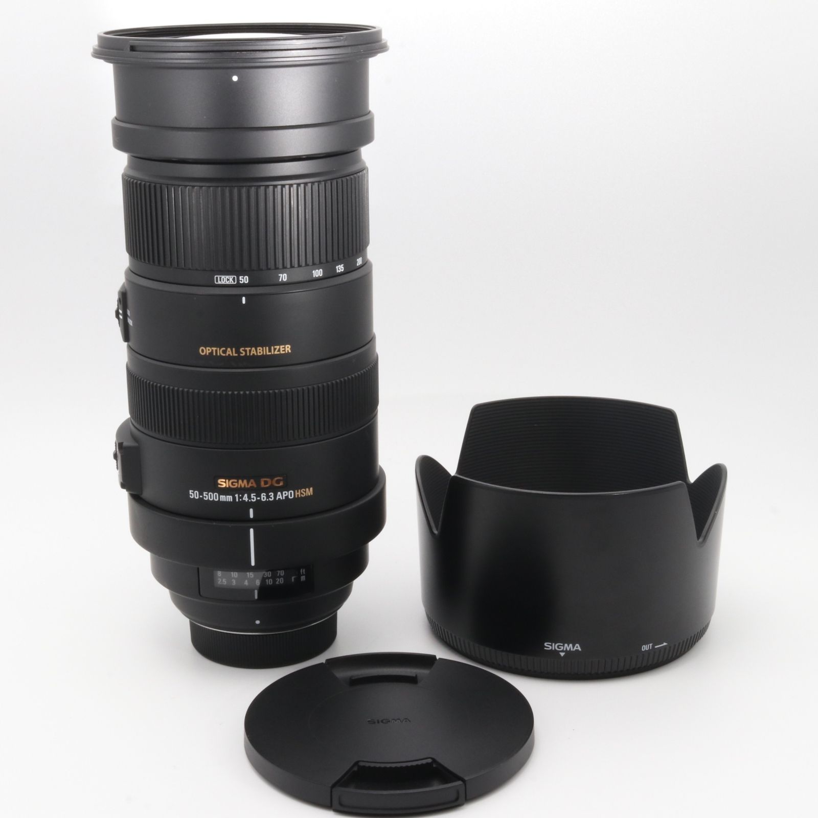 SIGMA 超望遠ズームレンズ APO 50-500mm F4.5-6.3 DG OS HSM ニコン用 フルサイズ対応 738556