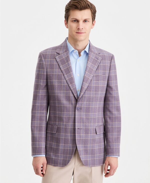 ナウティカ メンズ アウター ジャケット・ブルゾン コート Nautica Mens ModernFit Sport Coat Purple パープル