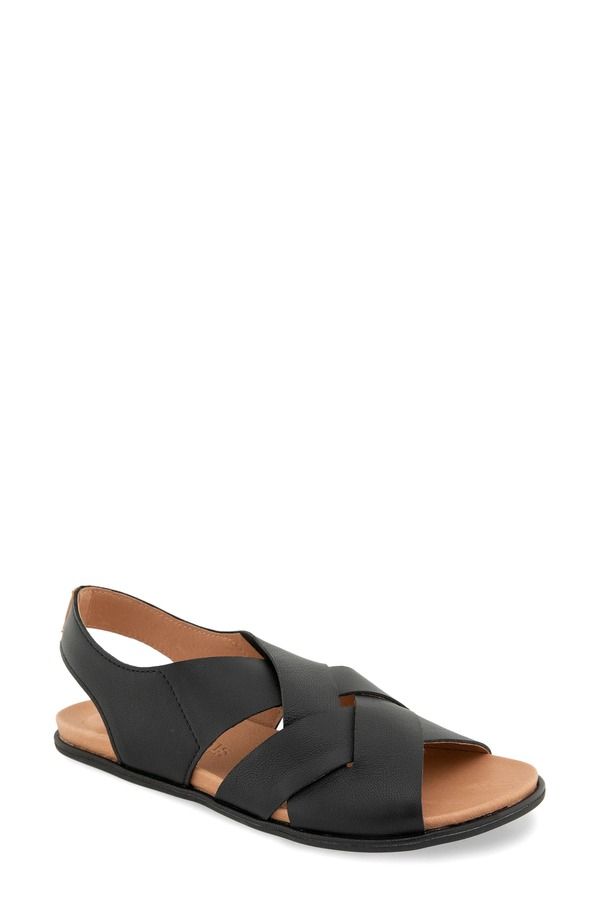 ジェントルソウルズ レディース シューズ サンダル Gentle Souls Laken Slingback Sandal Black ブラック