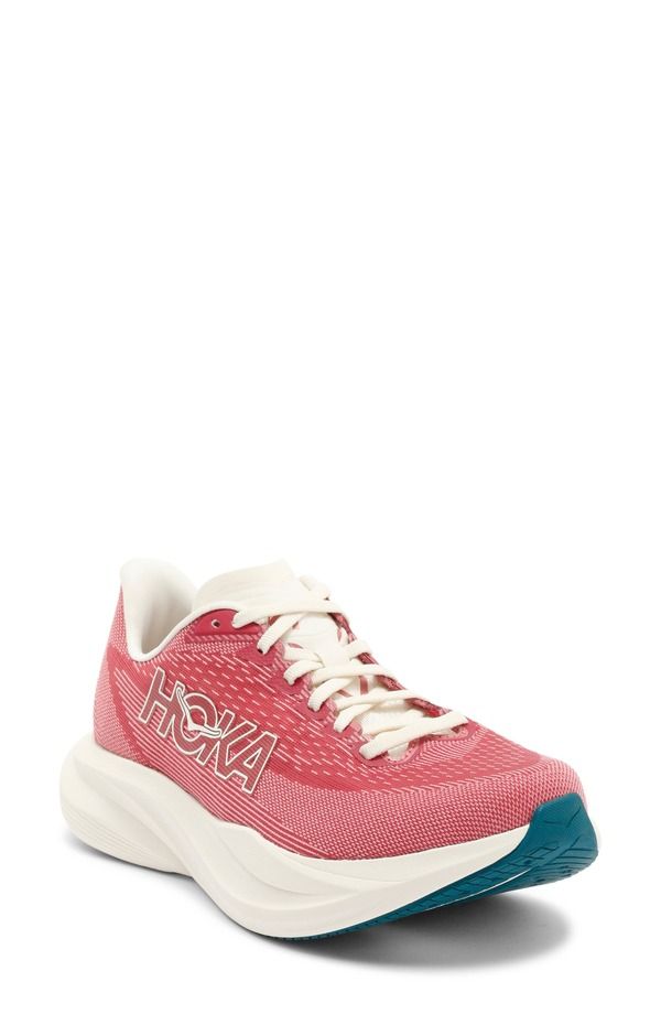 ホカオネオネ レディース シューズ スニーカー HOKA Mach 7 Running Shoe Lingonberry Cranberry