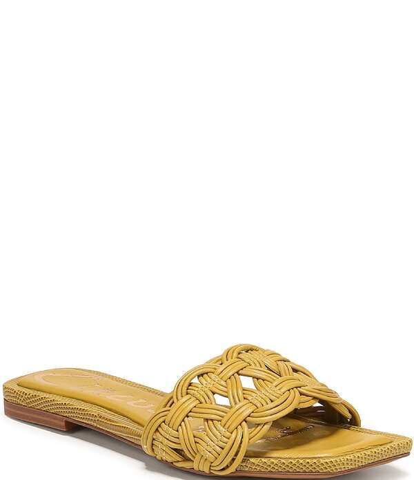 サムエデルマン レディース シューズ パンプス サンダル Circus NY by Sam Edelman Salma Woven Slide Sandals Lima Lime ライム