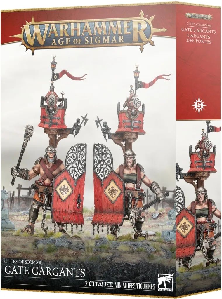 【新品】ミニチュアゲーム シティ・オヴ・シグマー： ゲート・ガルガント 「ウォーハンマー エイジ・オヴ・シグマー」 (Cities of Sigmar： Gate Gargants) [86-53]