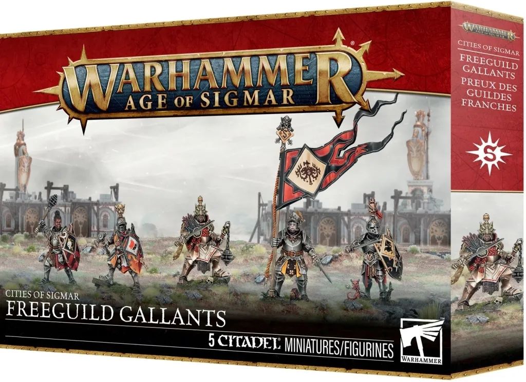 【新品】ミニチュアゲーム シティ・オヴ・シグマー： フリーギルド・ギャラント 「ウォーハンマー エイジ・オヴ・シグマー」 (Cities of Sigmar： Freeguild Gallants) [86-08]