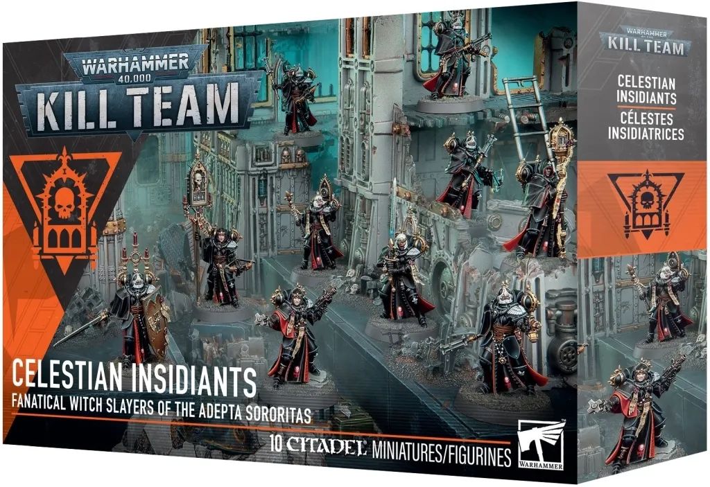 【新品】ミニチュアゲーム キルチーム： セレスティアン・インシディアント 「ウォーハンマー40000」 (Kill Team： Celestian Insidiants) [102-69]