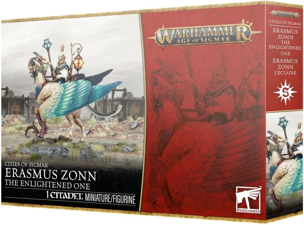 【新品】ミニチュアゲーム シティ・オヴ・シグマー： “覚醒者”エラスムス・ゾン 「ウォーハンマー エイジ・オヴ・シグマー」 (Cities of Sigmar： Erasmus Zonn The Enlightened One) [86-10]