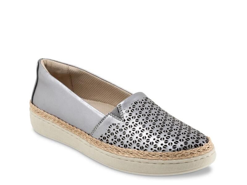 トロッターズ レディース シューズ スリッポン・ローファー TrottersAccent SlipOn Pewter ピューター