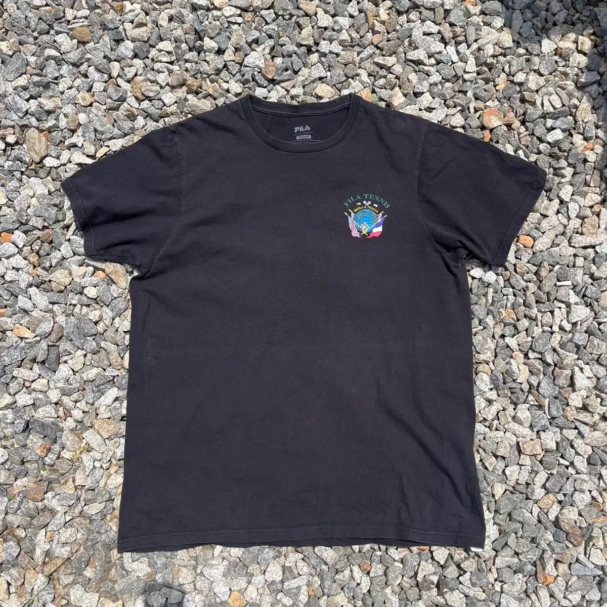 90s FILA ビエラ イタリア 半袖 (実寸確認)